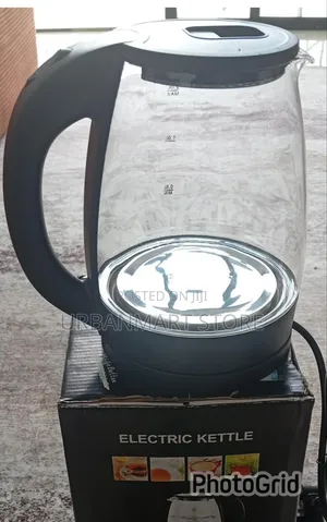 Glass Electric Boiling Kettle- Cordless