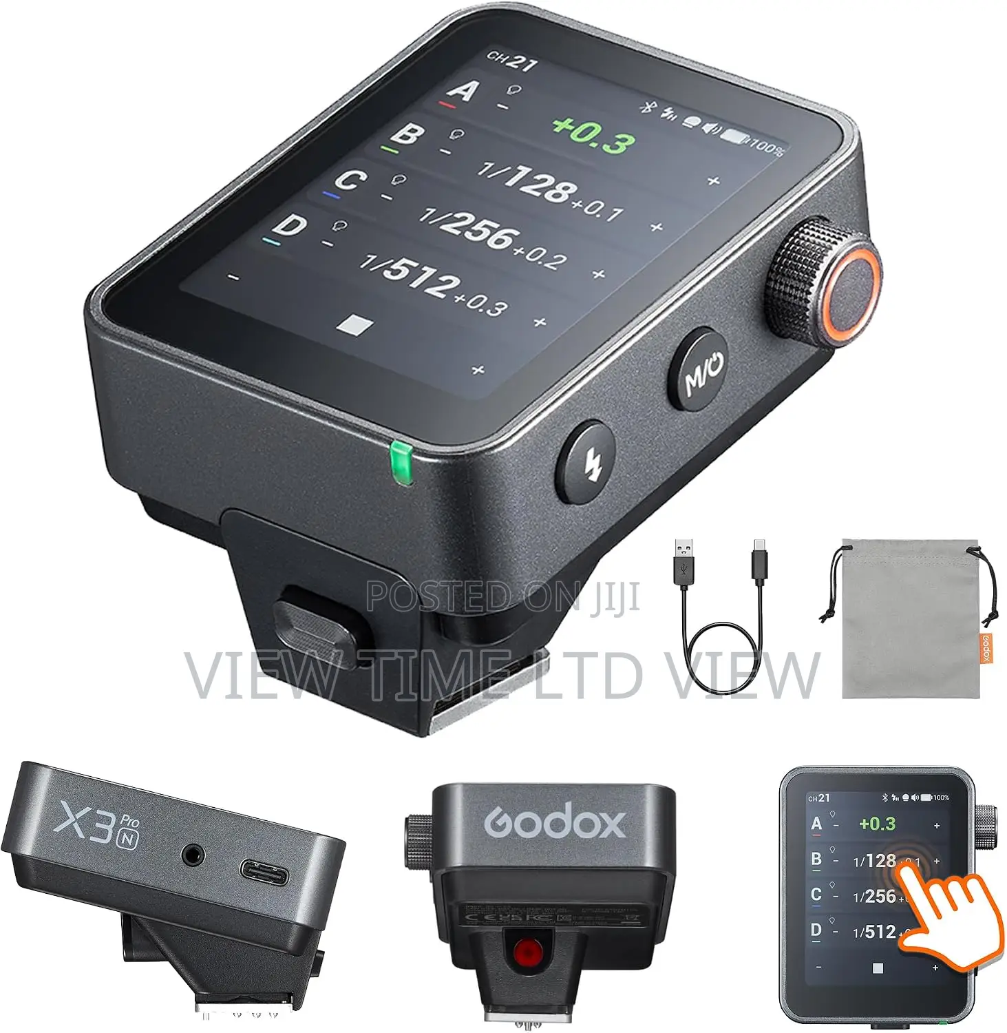 Godox X3Pro N Touchscreen TTL Wireless Flash Trigger for Nikon