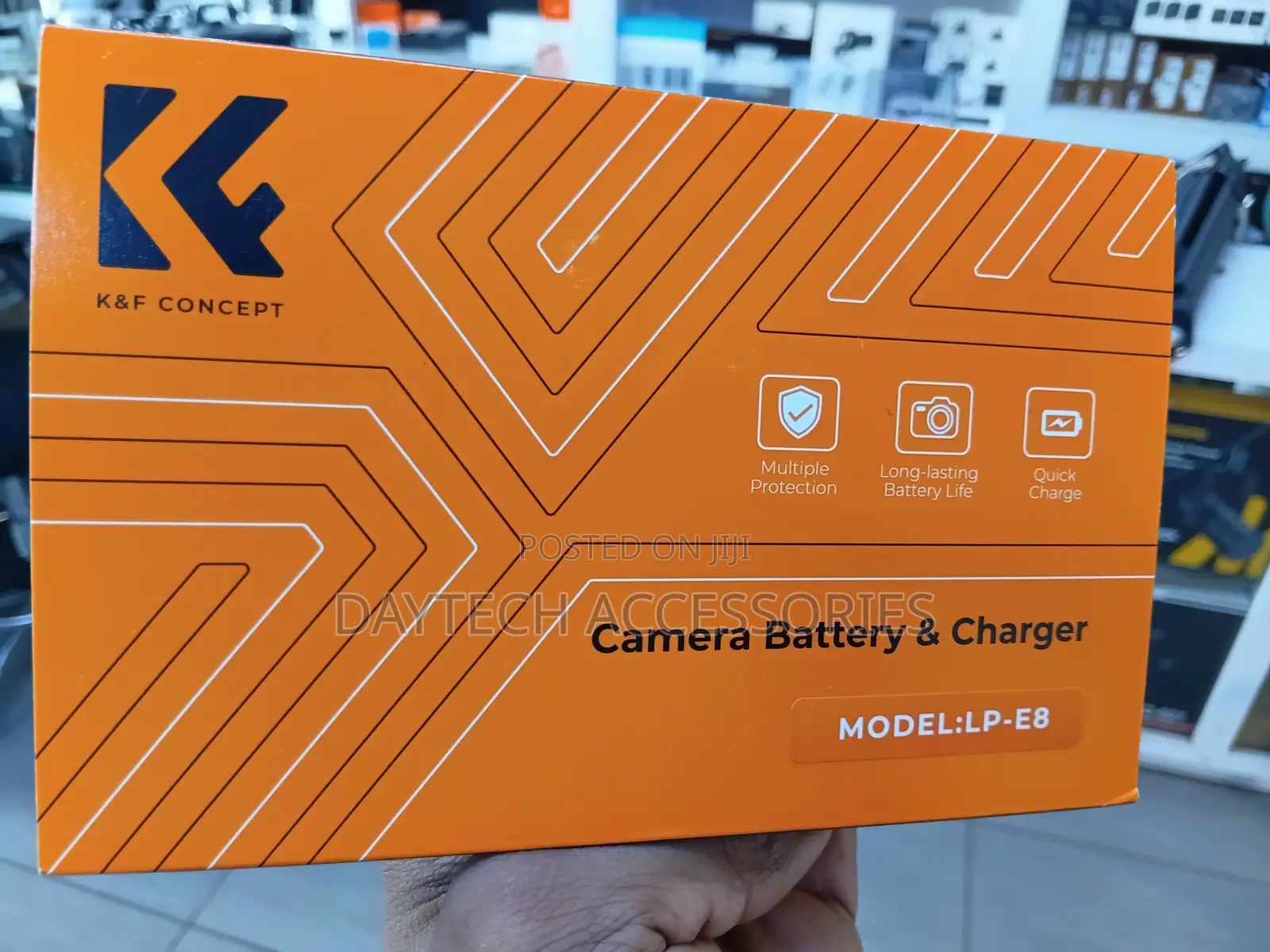 The K F Concept LP-E8 Camera Battery Charger Kit I