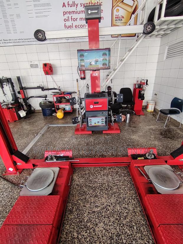 Regular Workshop Use Heavy Commercial Wheel Alignment Sp-G6ls Machine