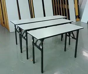 Office Table;1.8 Meters Foldable Spacious White Home Office Table