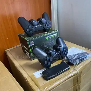 Dual Wireless Controllers Portable Game Stick M8 TV Hd