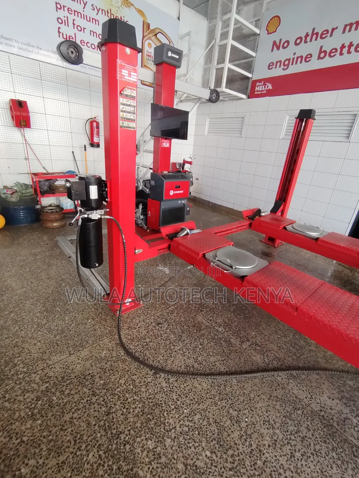 Vehicle Inspection and Servicing Centers Use Wheel Alignment Sp-G6ls