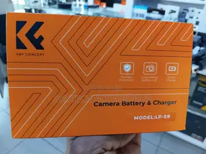 K F Concept LP-E8 Battery and Charger Pack With Dual Slot Charger