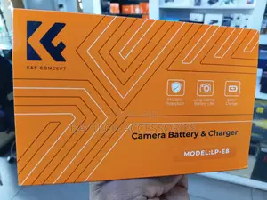 K F Concept LP-E8 Battery and Charger Pack With Dual Slot Charger