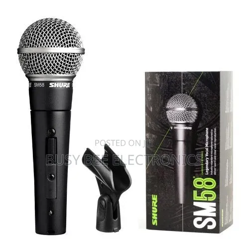 Shure SM58S Dynamic Vocal Microphone With on/Off Switch