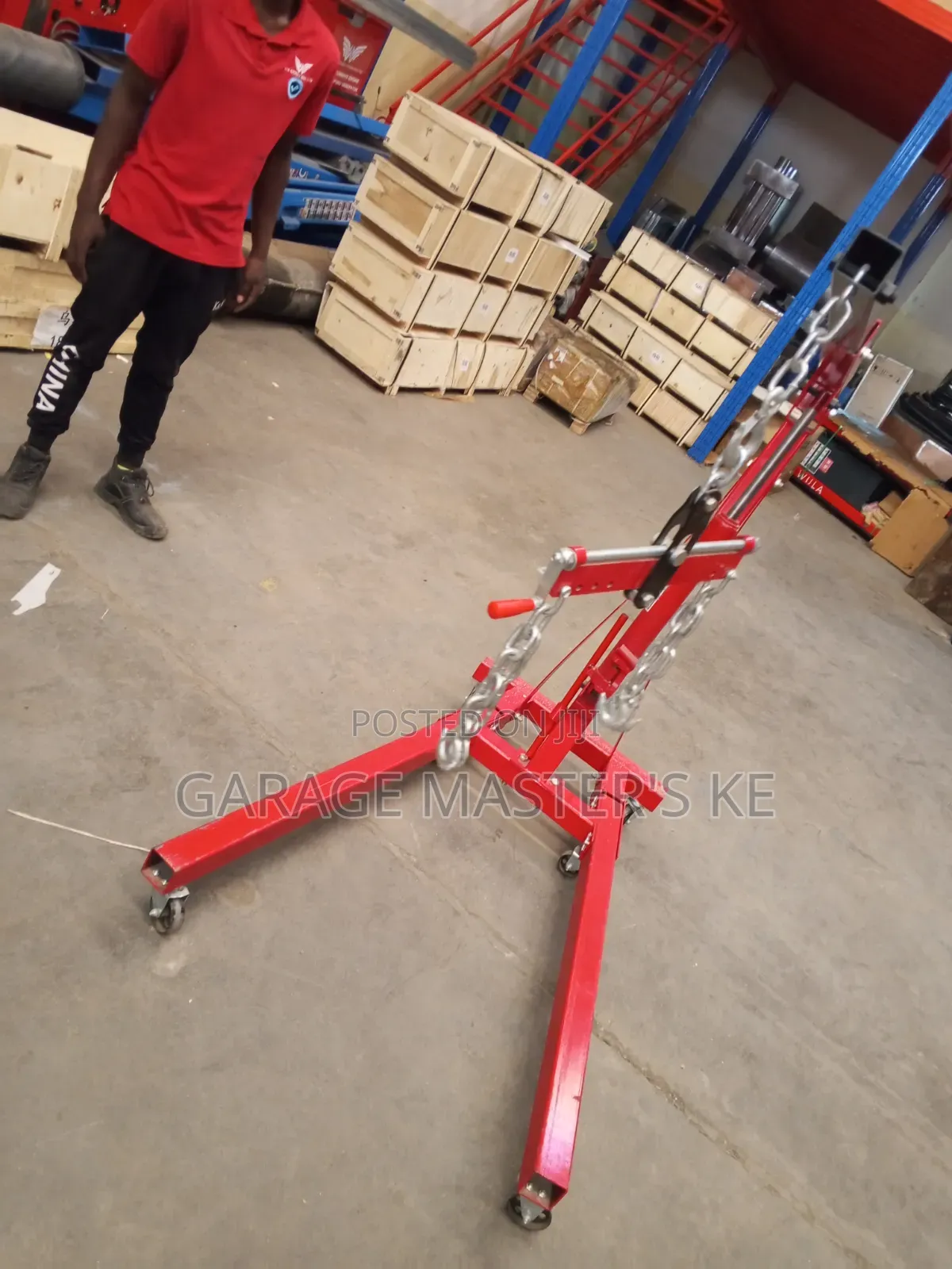 Heavy Duty Engine Crane