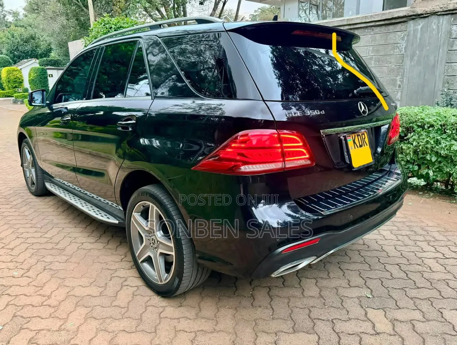 Mercedes-Benz GLE-Class GLE 350d 4MATIC 2017 Black