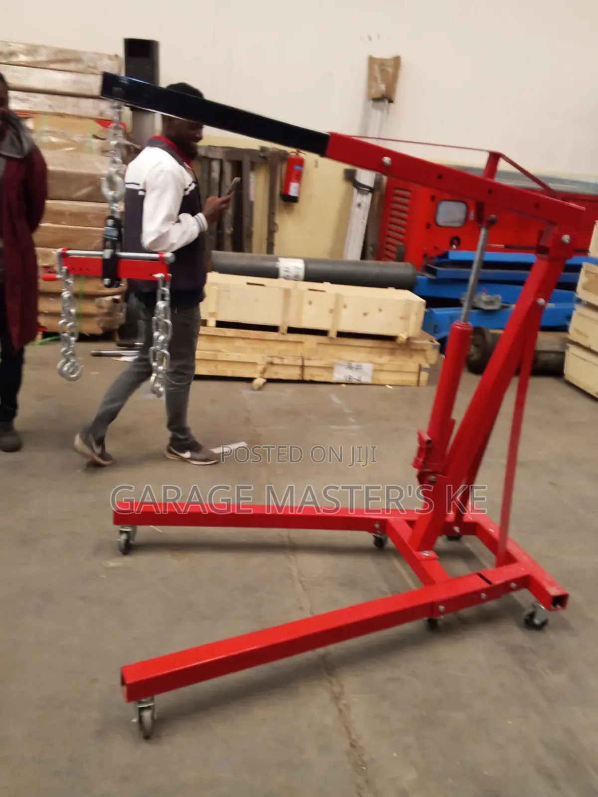 2T Portable Engine Crane