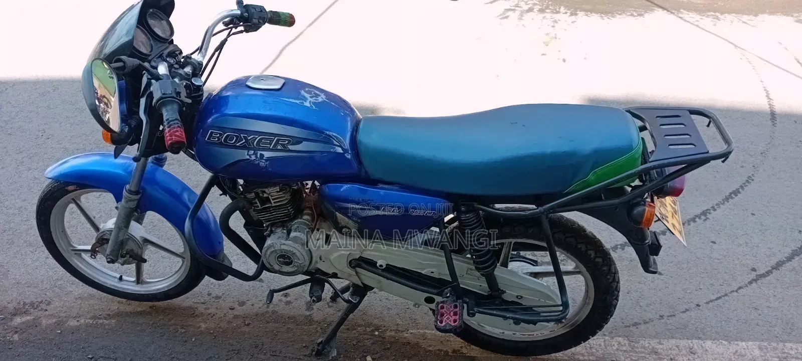 Bajaj Boxer 2019 Blue