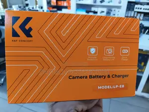 K F Concept Dual LP-E8 1200mAh Batteries + Charger for Canon