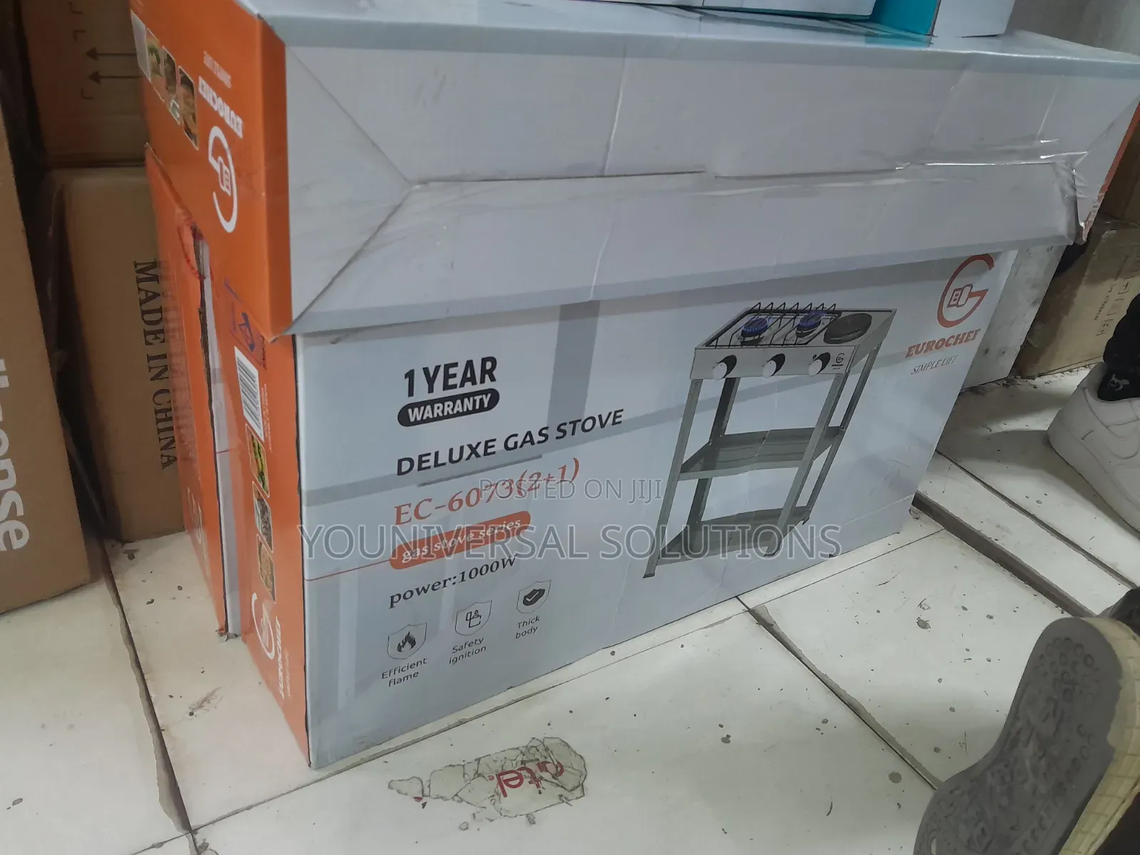 Eurochef Deluxe Gas Stove (Model: EC-6073