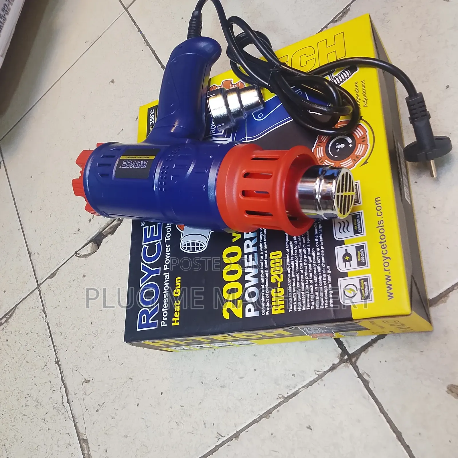 Top Quality 2000watts Royce Heat Gun/ Approved Heat Gun Royce