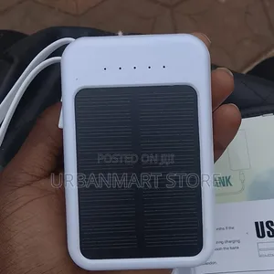 Portable Solar Battery Power Bank 10,000mAh
