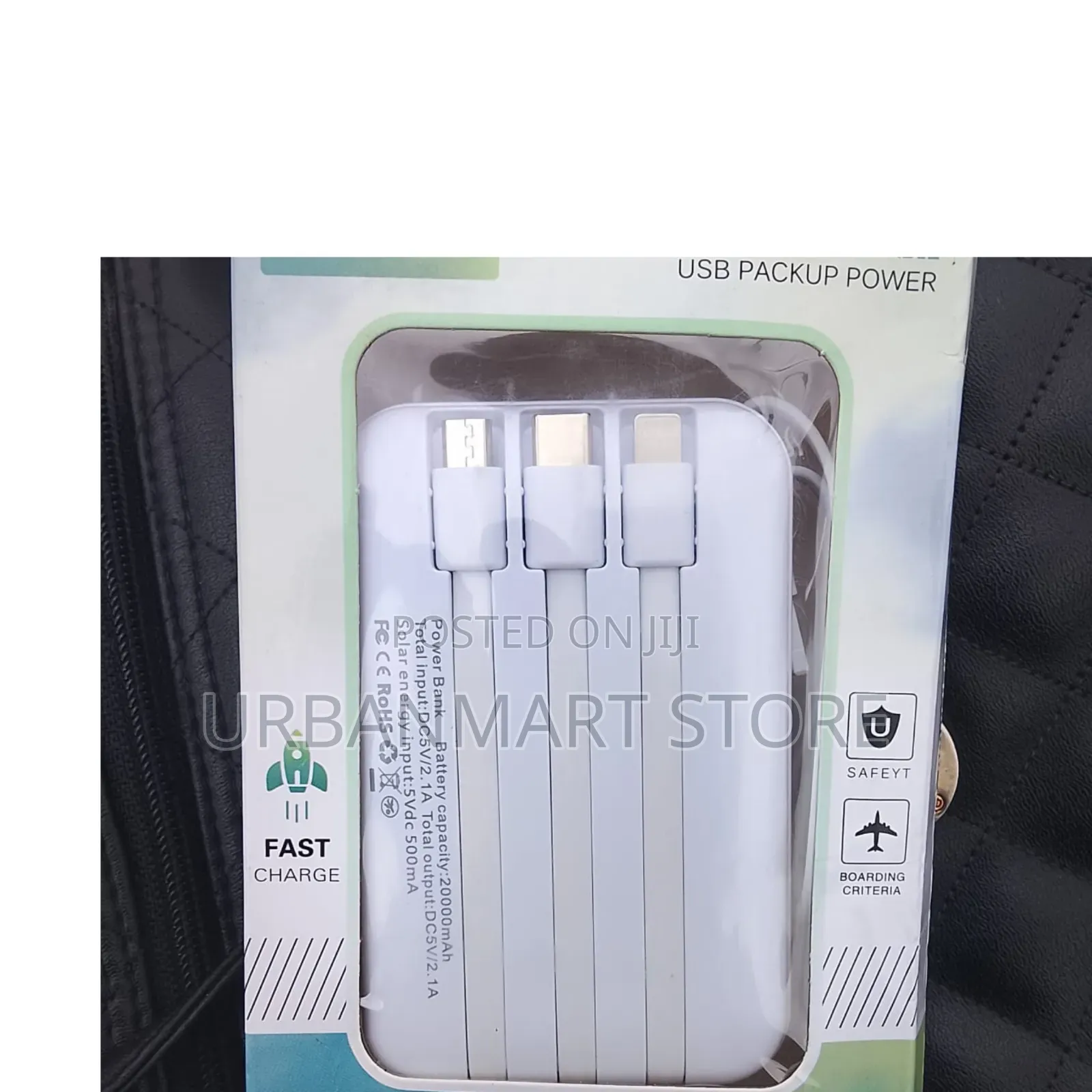 Portable Solar Battery Power Bank 10,000mAh