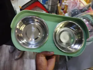 Dog Double Feeding Bowl