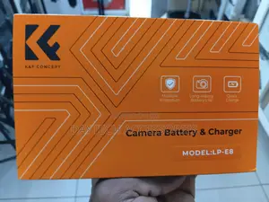 K F Canon LP-E8 Battery Kit – 2 Batteries and Dual Charger