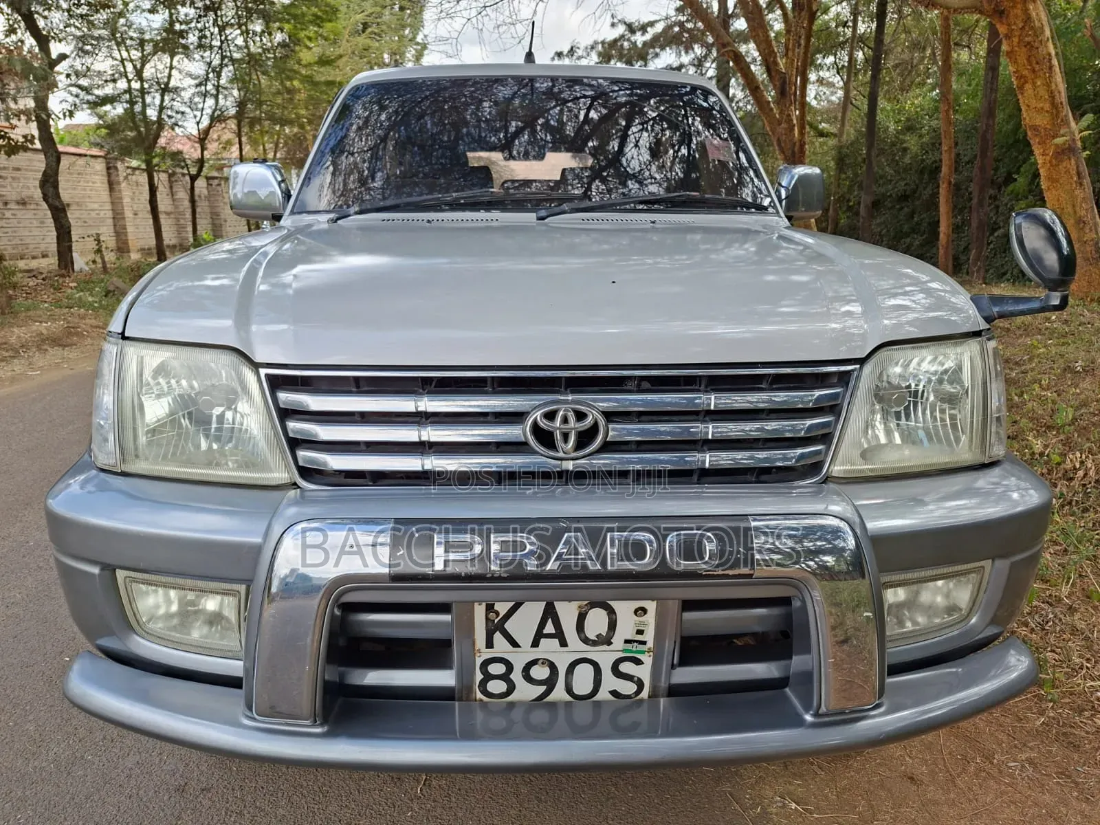 Toyota Land Cruiser Prado 1996 Silver