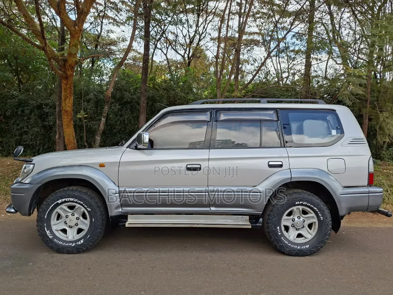 Toyota Land Cruiser Prado 1996 Silver