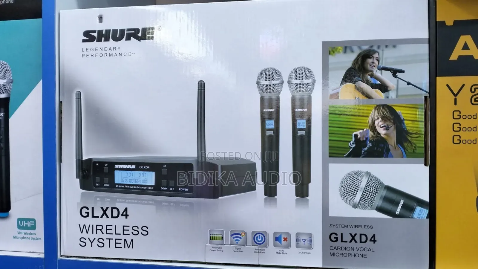 Shure GLXD4 Digital Dual Wireless Microphone System