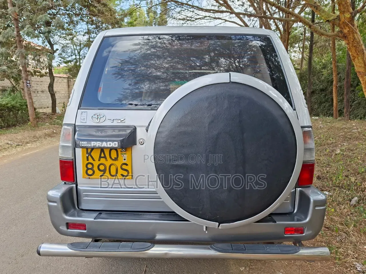 Toyota Land Cruiser Prado 1996 Silver