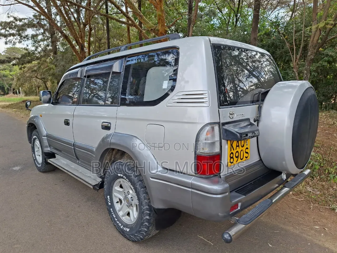 Toyota Land Cruiser Prado 1996 Silver