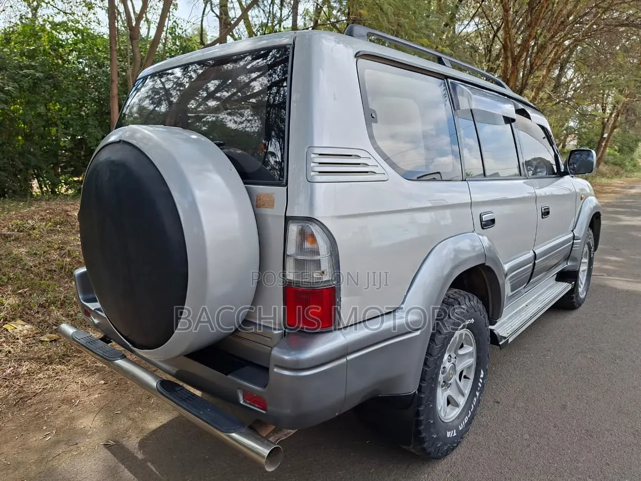 Toyota Land Cruiser Prado 1996 Silver