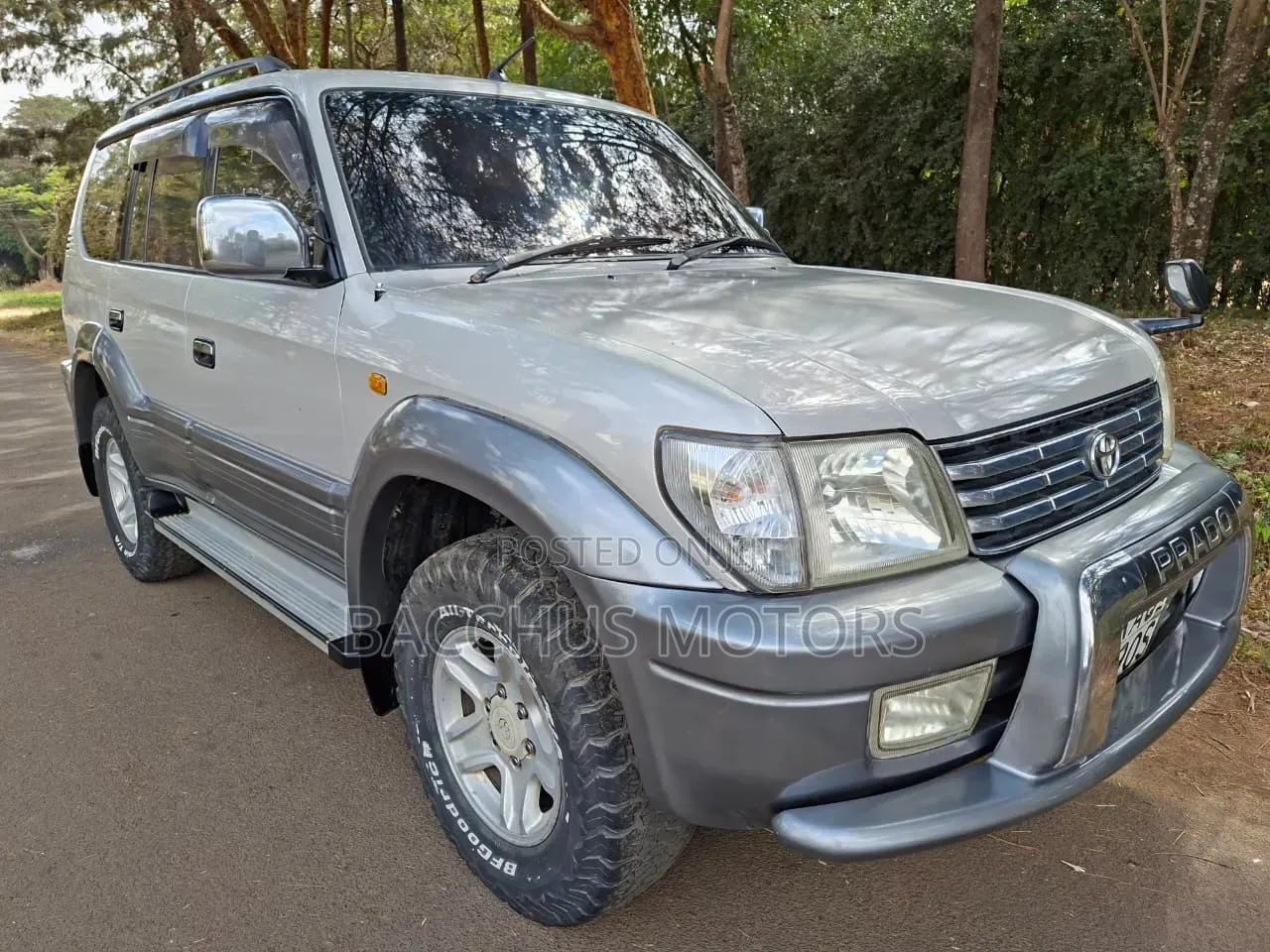 Toyota Land Cruiser Prado 1996 Silver