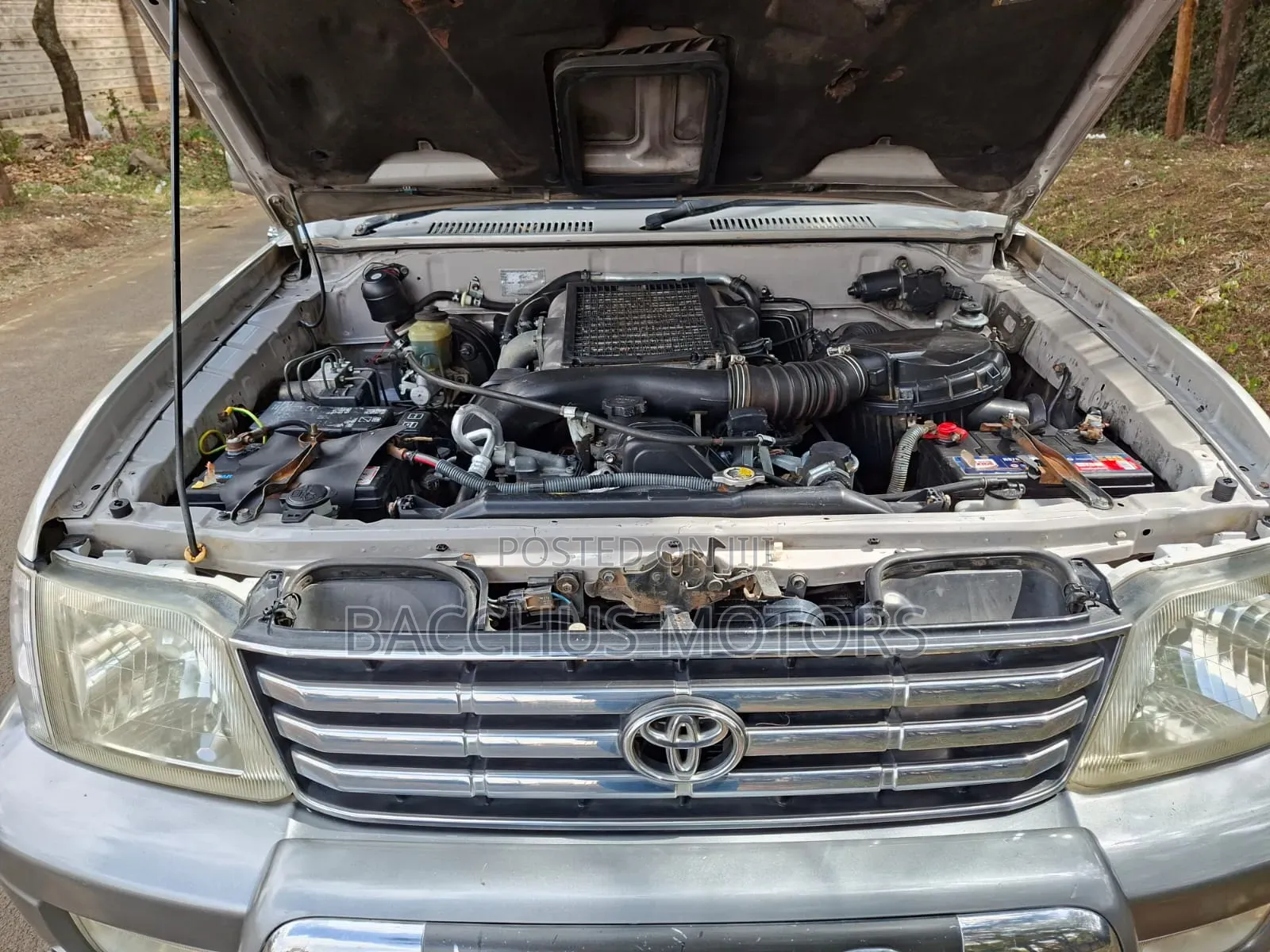Toyota Land Cruiser Prado 1996 Silver
