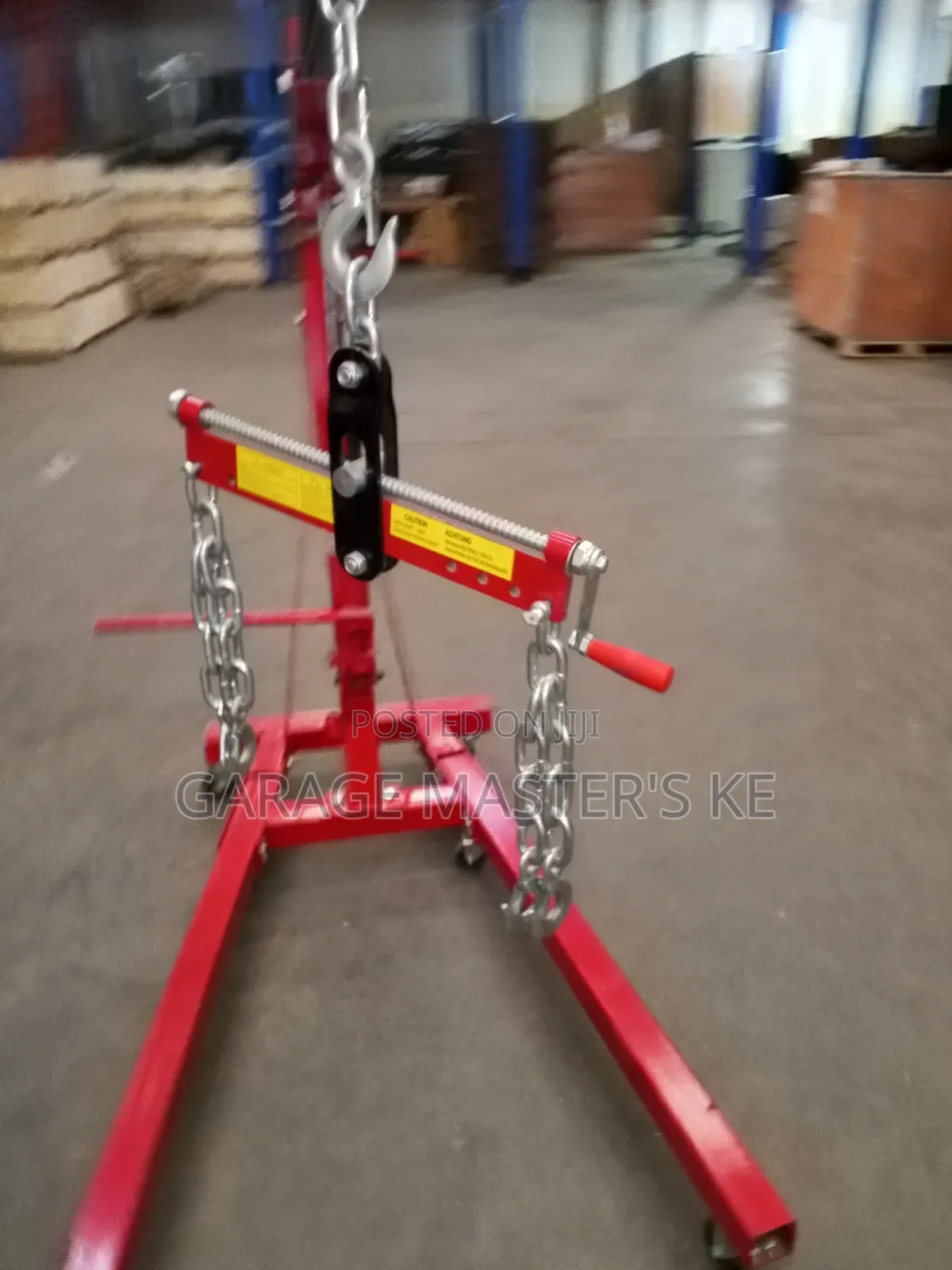 Heavy Duty Steel Frame Engine Crane