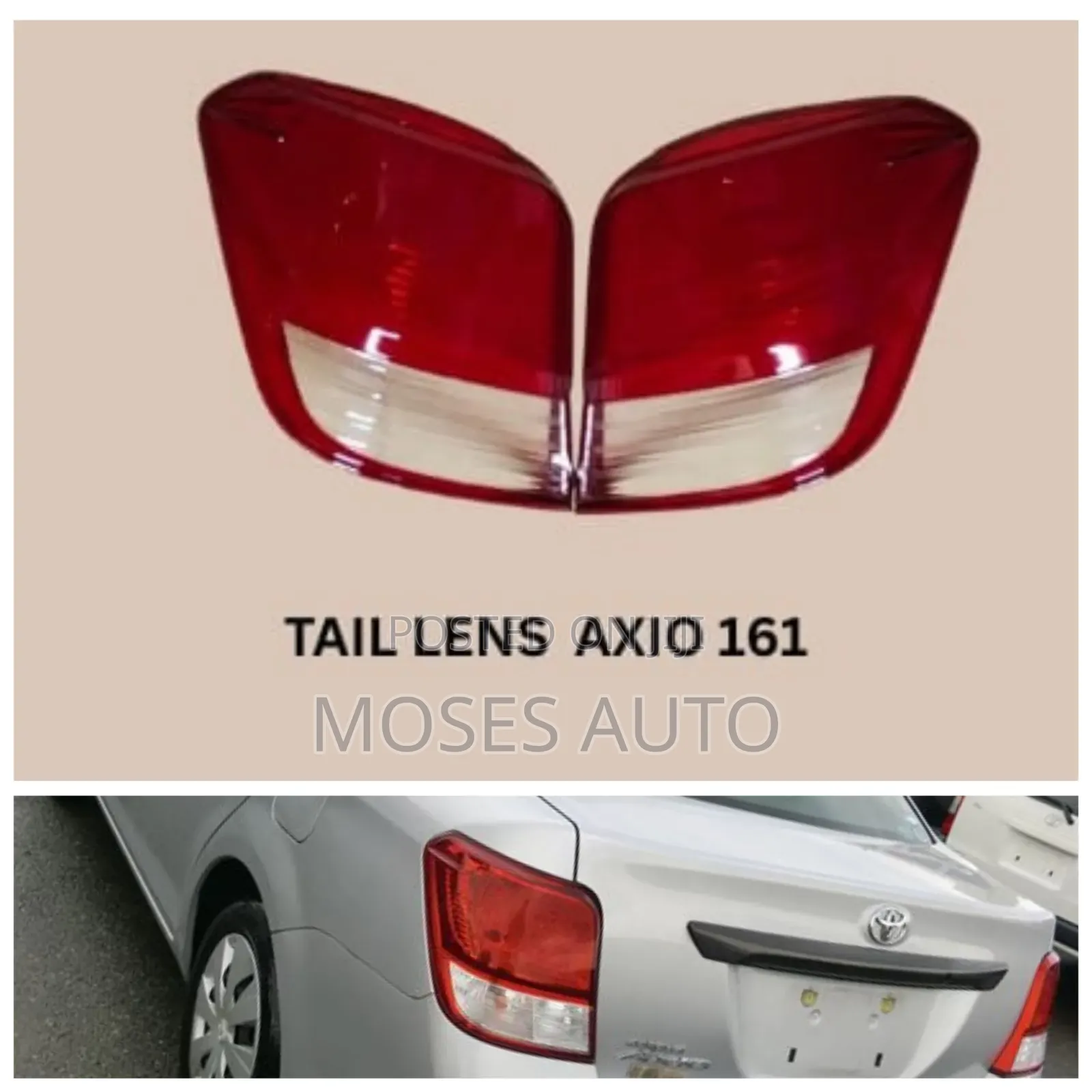 Axio 2012-2014 Back Lights/Backlight /Taillight/Tail Lights Lens