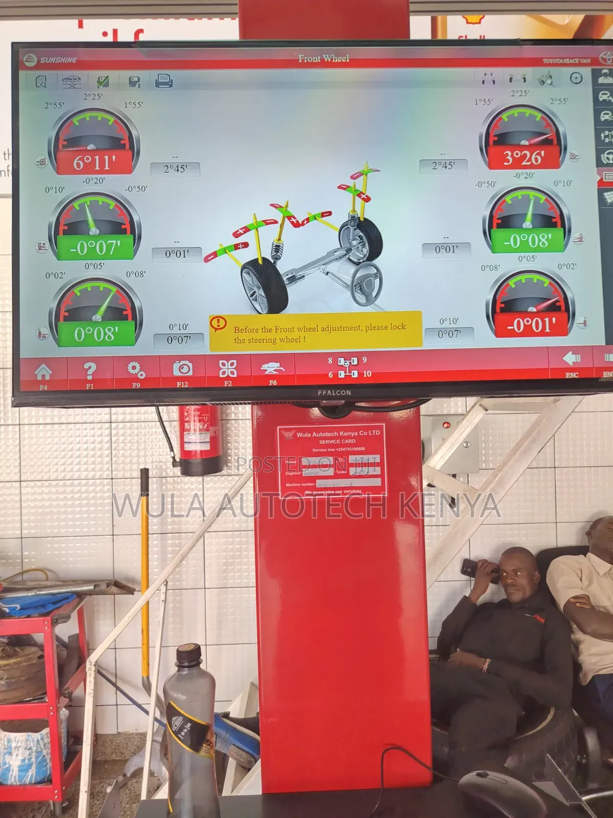 Support Improve Vehicle Handling 3d Alignment System Sp-G6ls Sunshine