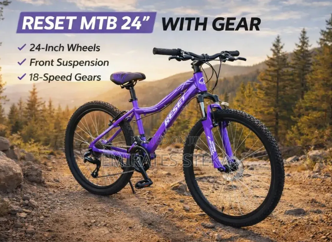 Bike Size 24 Reset MTB 18 Speed Gear