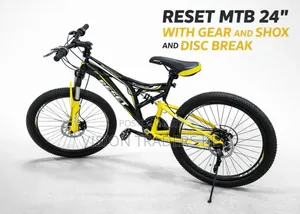 RESET MTB Size 24" Wheel With Gear,Shox and Disc Break