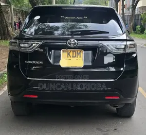 Toyota Harrier 2017 Black
