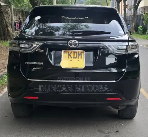 Toyota Harrier 2017 Black