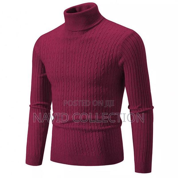 Pure Color Turtle Neck