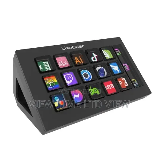 LiveGear 293S Streamdock 15-Key Visual Keypad Controller