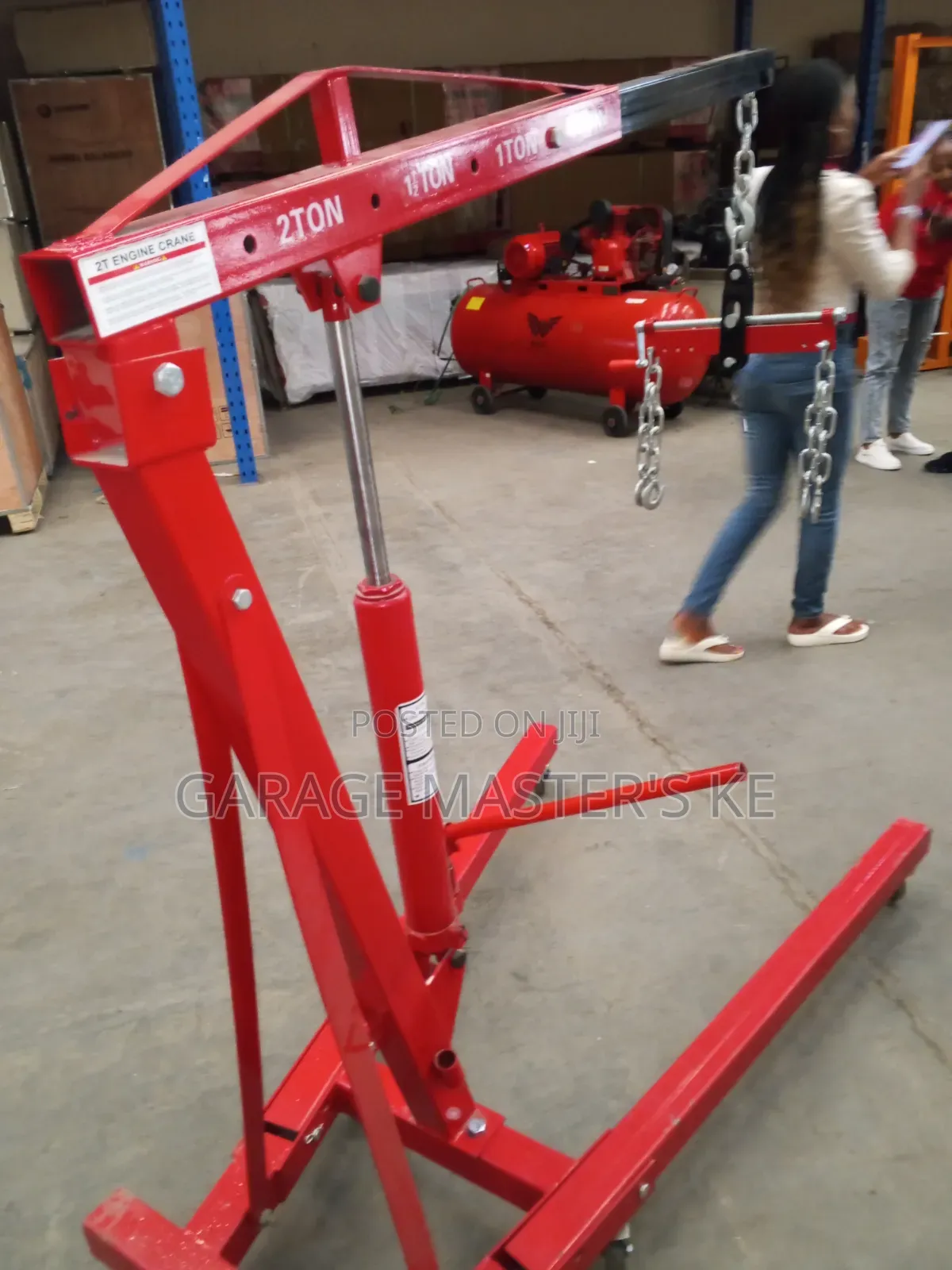 Heavy Duty Sunshine Italy Engine Crane