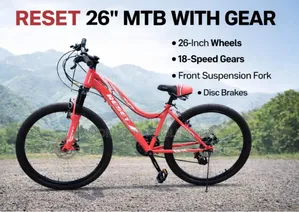 26" MTB Bike With Gear