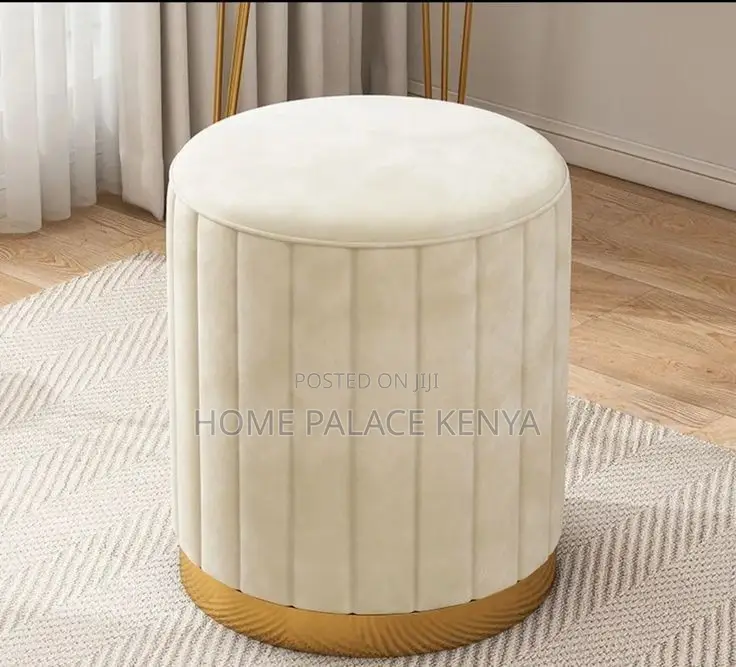 Ottoman Stool; Premium Decorative Ottoman Footstool for Modern Home
