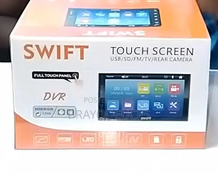 Swift Car Radio, Universal 7 Inch Hd