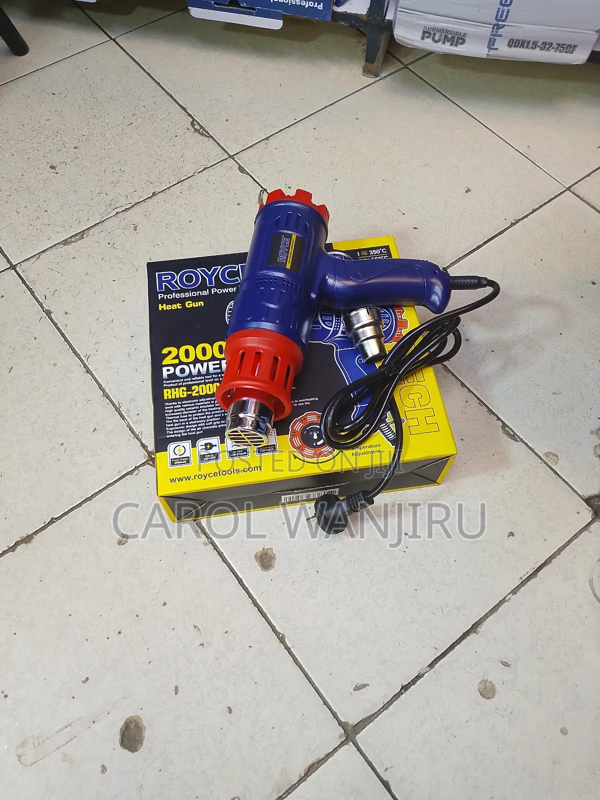 New Royce2000W Heat Gun Machine/2000w Royce Heat Gun Machine