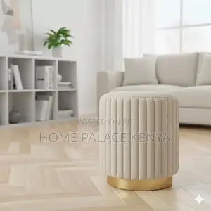 Ottoman Stool; Premium Decorative Ottoman Footstool for Modern Home