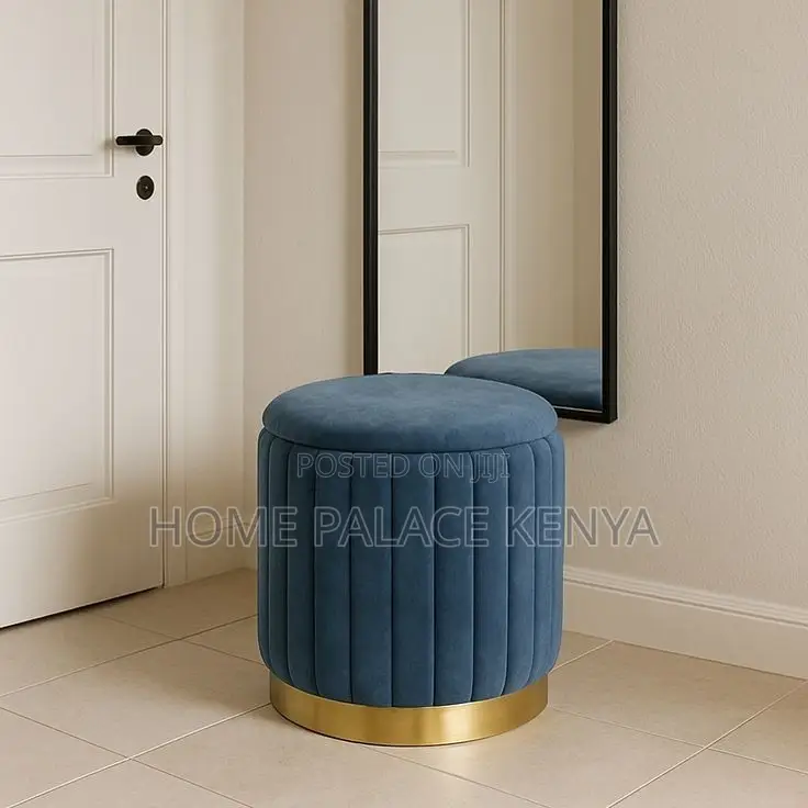Ottoman Stool; Premium Decorative Ottoman Footstool for Modern Home