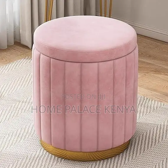 Ottoman Stool; Premium Decorative Ottoman Footstool for Modern Home