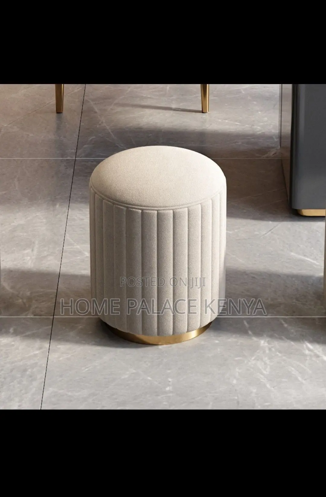 Ottoman Stool; Premium Decorative Ottoman Footstool for Modern Home