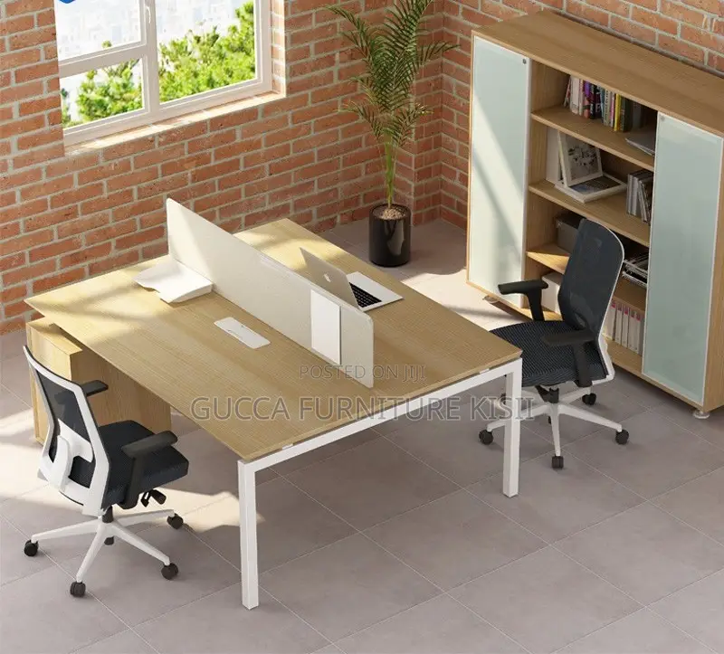 Office Workstation; 2-Person Modern Office Workstation