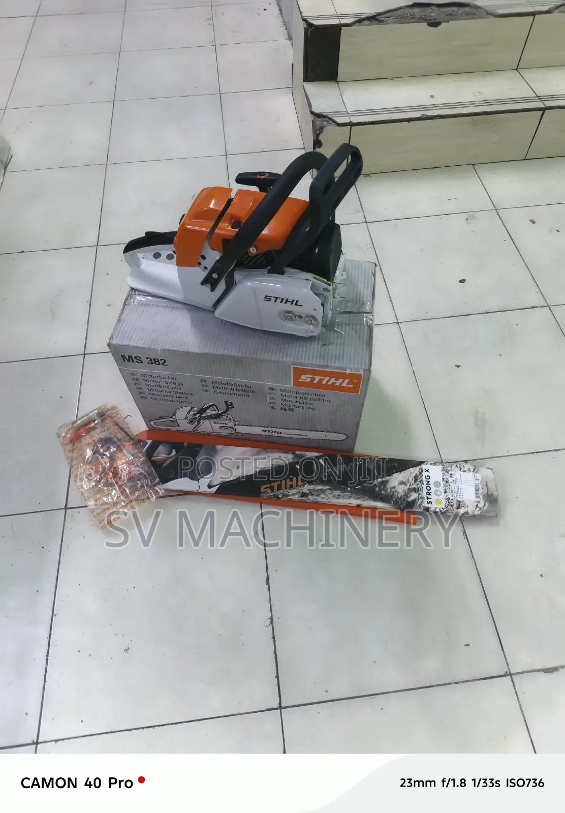 Heavy Duty STIHL MS 382 Power Saw
