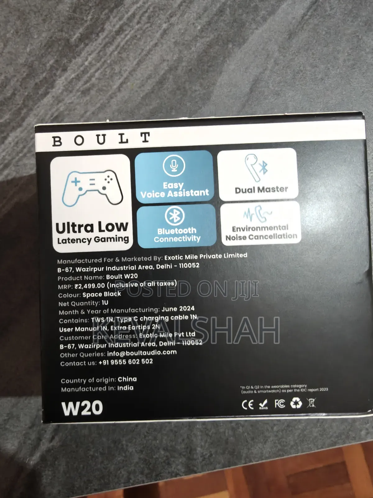 Wireless Earbuds Boult W20